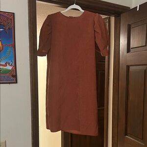 Molly Bracken Terracotta Mini Dress